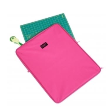 Creative Notions Cutting Mat Bag-Pink, Black,Purple Creative Notions Cutting Mat Bag-Pink, Black,Purple